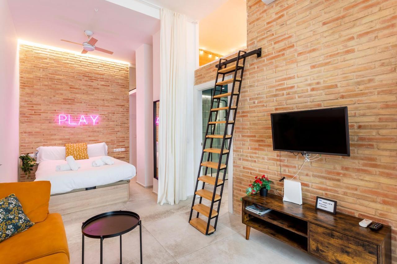 Апартаменты Charming Loft In Ruzafa, Soho B2 Валенсия Экстерьер фото